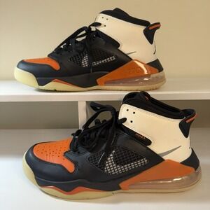 Nike Air Jordan Mars 270 Mens 10.5 "Shattered Backboard" Hi-Tops Orange/Black
